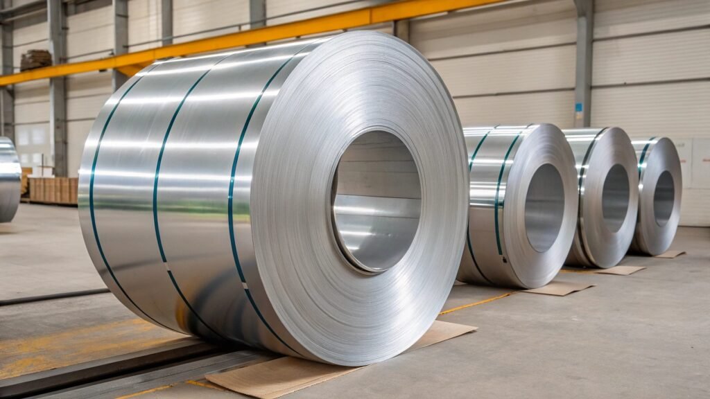 alt with keywords: an aluminum strip being bent into a curve demonstrating its flexibility